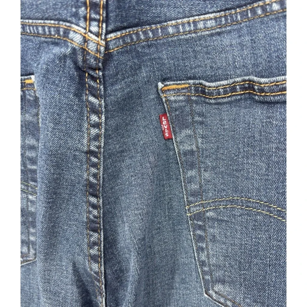 Levi’s 501 Original Fit Jeans Men’s W40 L34 Button Fly Dark Wash Actual 40x 33
